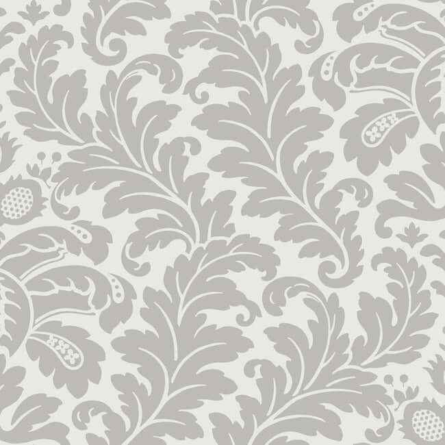 Modern Romance Grey Wallpaper - York Wallcoverings - DT5041