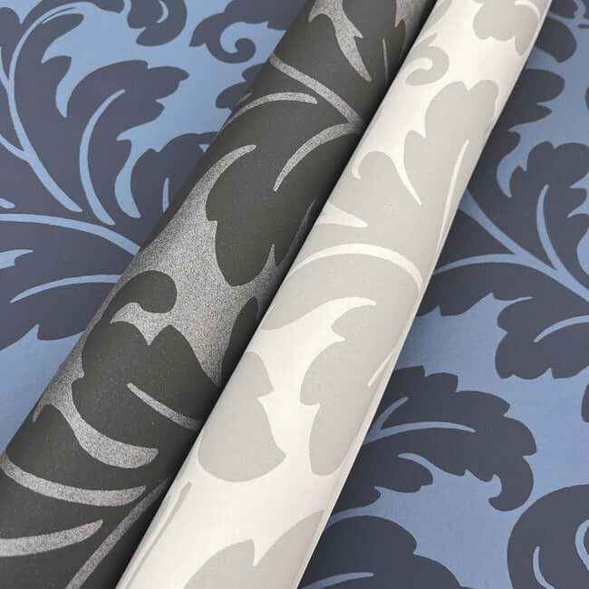 Modern Romance Grey Wallpaper - York Wallcoverings - DT5041 - York Wallcoverings Wallpaper