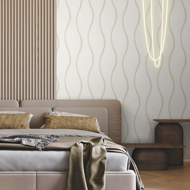 unfurl-white-wallpaper-york-wallcoverings-dt5114 - York Wallcoverings Wallpaper