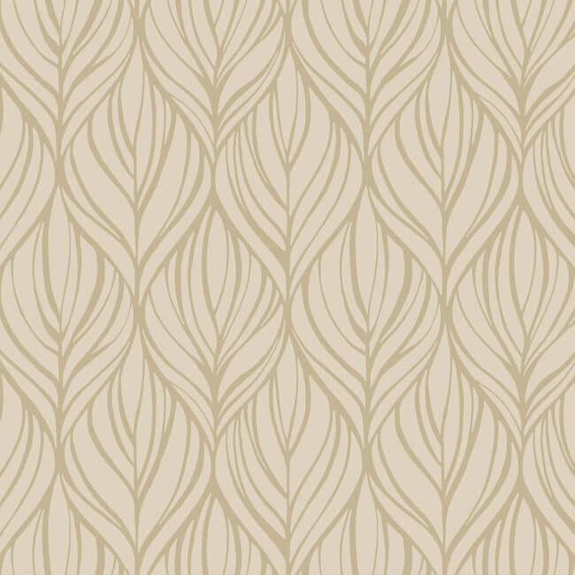 palma-taupe-silver-wallpaper-york-wallcoverings-dt5082 - York Wallcoverings Wallpaper