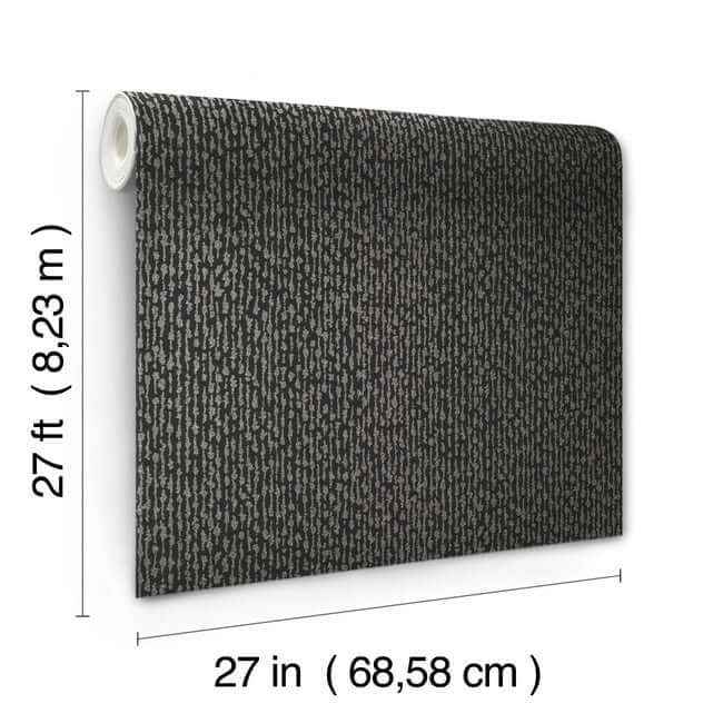 Dazzle Black Wallpaper - York Wallcoverings - DT5091 - York Wallcoverings Wallpaper