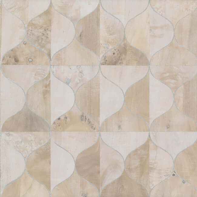 burlwood-ogee-white-wallpaper-york-wallcoverings-dt5002 - York Wallcoverings Wallpaper