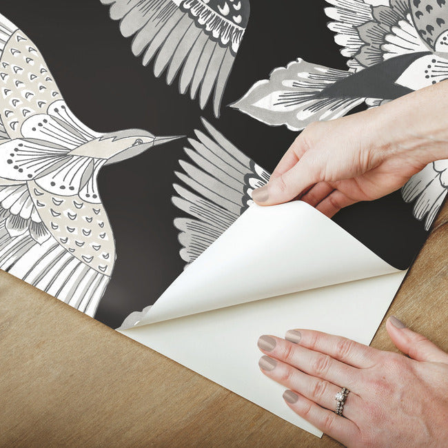 feather-flight-premium-peel-stick-wallpaper-black-york-wallcoverings-psw1351rl