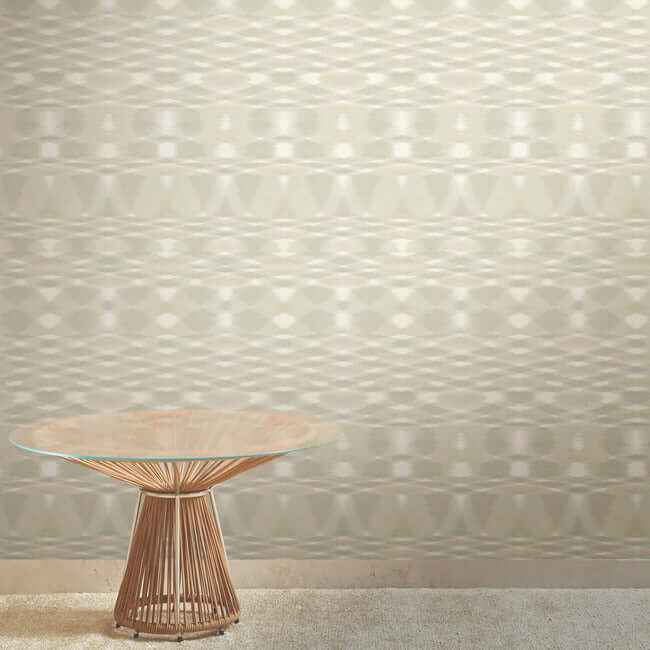 Sunrise Flame Beige Wallpaper - York Wallcoverings - MI10320
