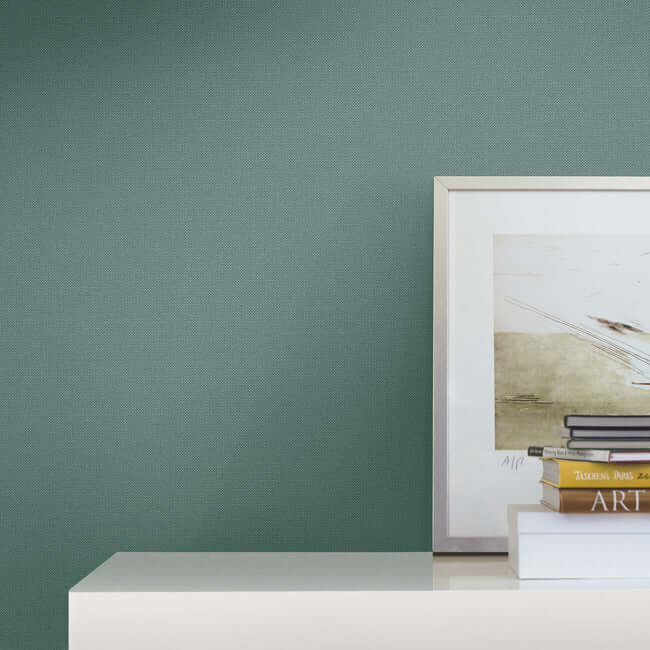 chevronette-teal-wallpaper-york-wallcoverings-mi10361 - York Wallcoverings Wallpaper