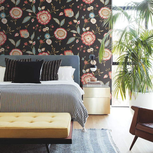 dahlia-blooms-wallpaper-midnight-multi-york-wallcoverings-go8232