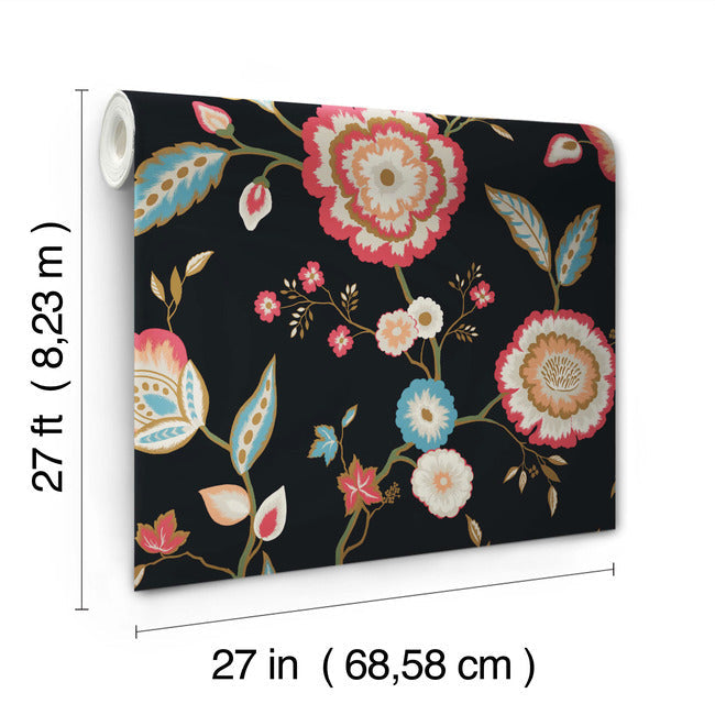 dahlia-blooms-wallpaper-midnight-multi-york-wallcoverings-go8232