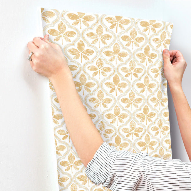 sevilla-ochre-wallpaper-york-wallcoverings-go8271 - York Wallcoverings Wallpaper