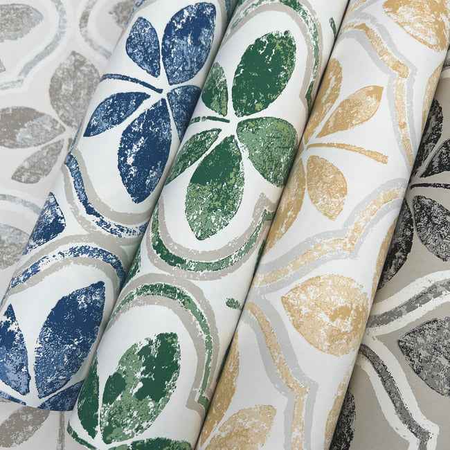 Sevilla Ochre Wallpaper - York Wallcoverings - GO8271 - York Wallcoverings Wallpaper