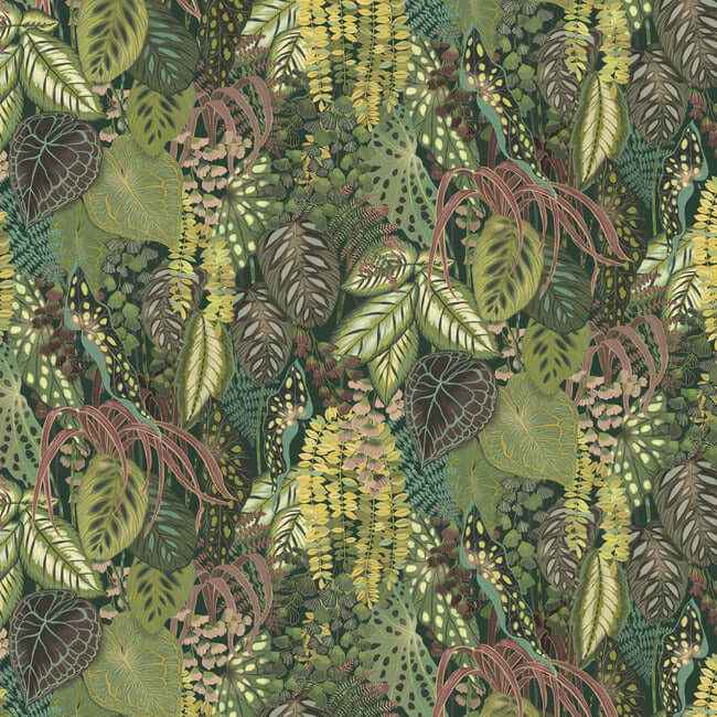 Greenery Jade Wall Mural - York Wallcoverings - GO8331M - York Wallcoverings Wallpaper