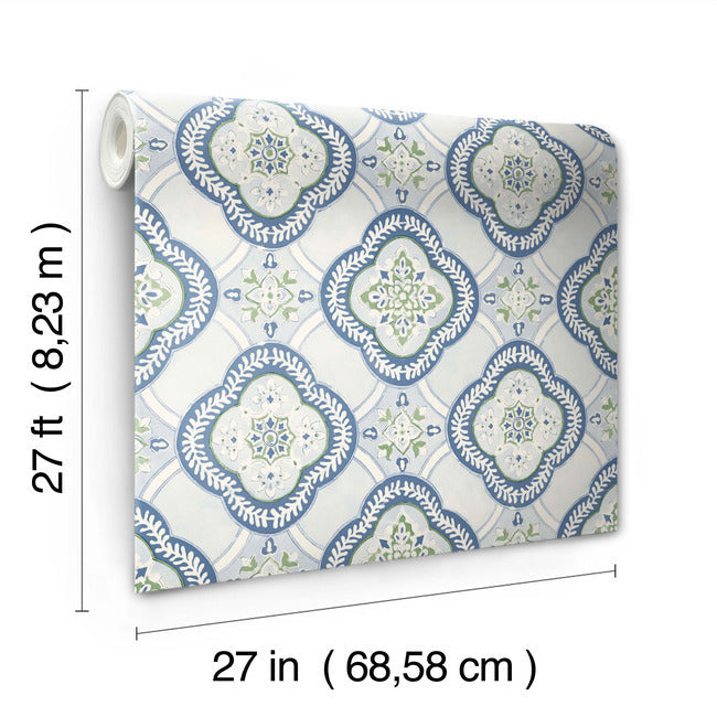 garden-trellis-wallpaper-cobalt-york-wallcoverings-go8216