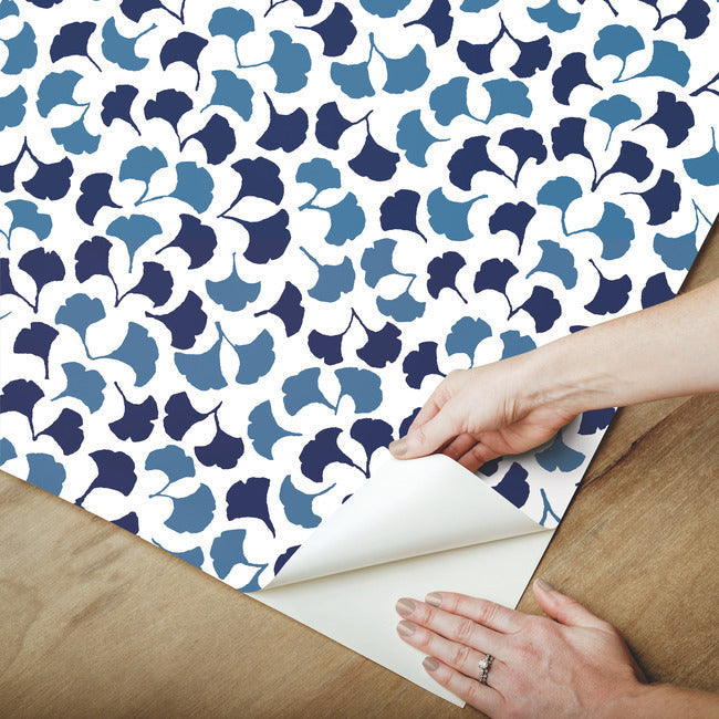 forest-glade-peel-and-stick-wallpaper-navy-blue-york-wallcoverings-psw1390rl