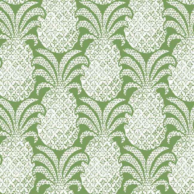 Colony Club Palm Green Peel & Stick Wallpaper - York Wallcoverings - PSW1392RL