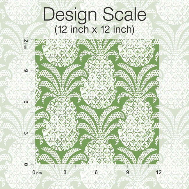 colony-club-palm-green-peel-stick-wallpaper-york-wallcoverings-psw1392rl - York Wallcoverings Wallpaper