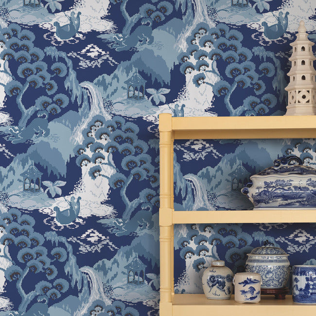 old-peking-premium-peel-stick-wallpaper-navy-blue-york-wallcoverings-psw1403rl