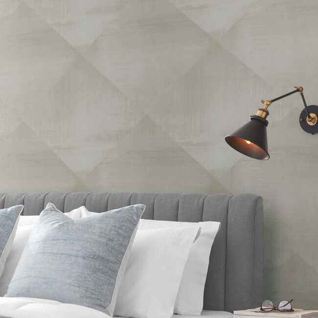 In Clay Charcoal Wallpaper - York Wallcoverings - CC1211 - York Wallcoverings Wallpaper