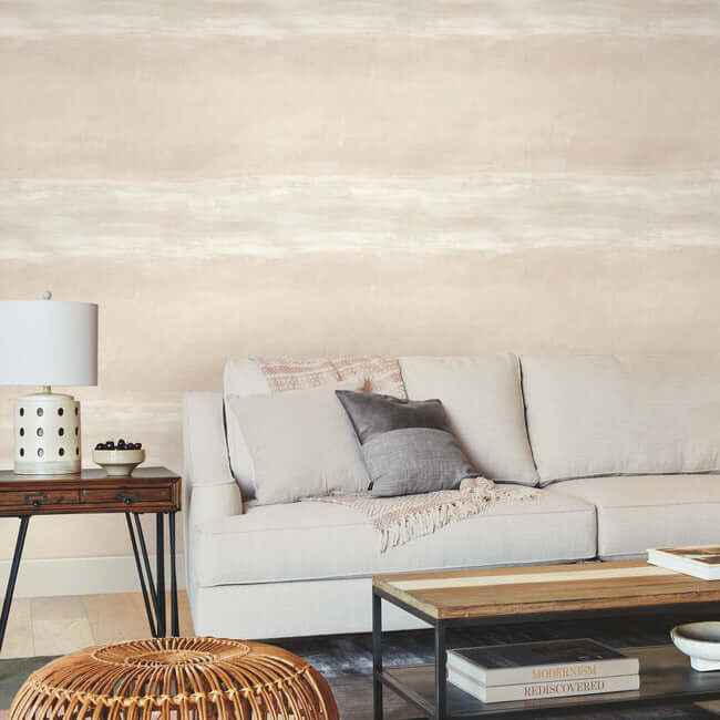 Serene Reflection Desert Wallpaper - York Wallcoverings - CC1252 - York Wallcoverings Wallpaper