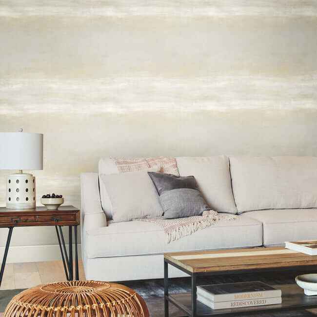 Serene Reflection Fog Wallpaper - York Wallcoverings - CC1253 - York Wallcoverings Wallpaper