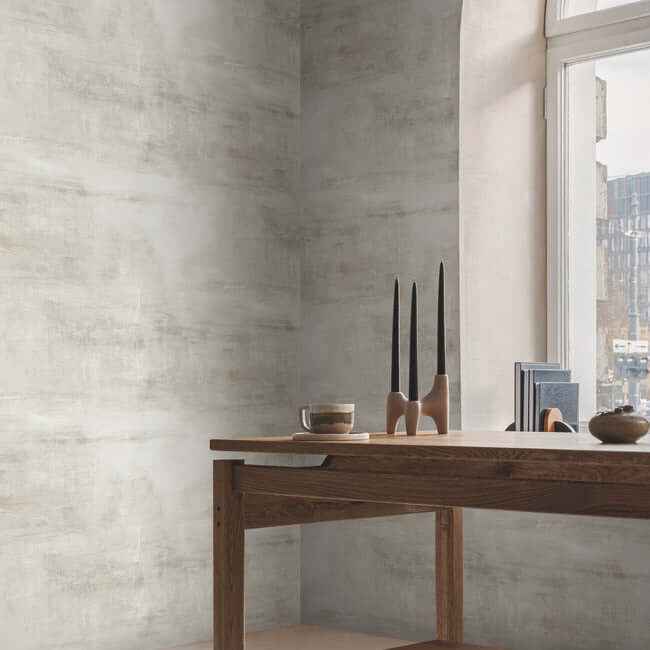 Salt Flats Silver Wallpaper - York Wallcoverings - CC1223 - York Wallcoverings Wallpaper