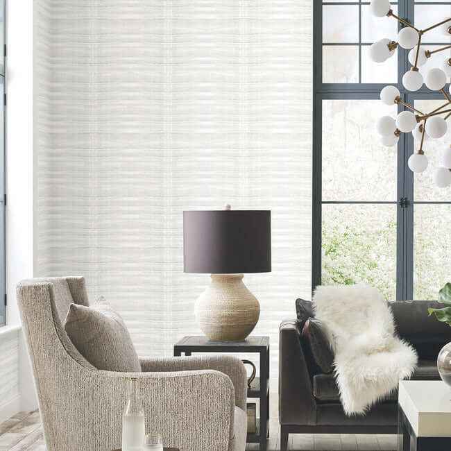 Grey Stone Fog Wallpaper - York Wallcoverings - CC1262 - York Wallcoverings Wallpaper