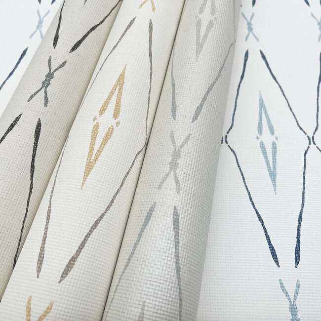 Artifact Silhouettes Indigo Wallpaper - York Wallcoverings - CC1284 - York Wallcoverings Wallpaper