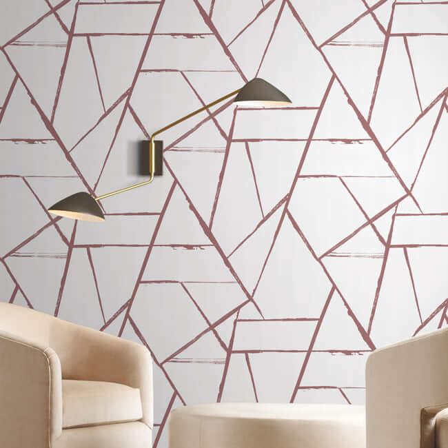 intersect-spice-red-wallpaper-york-wallcoverings-cc1291 - York Wallcoverings Wallpaper