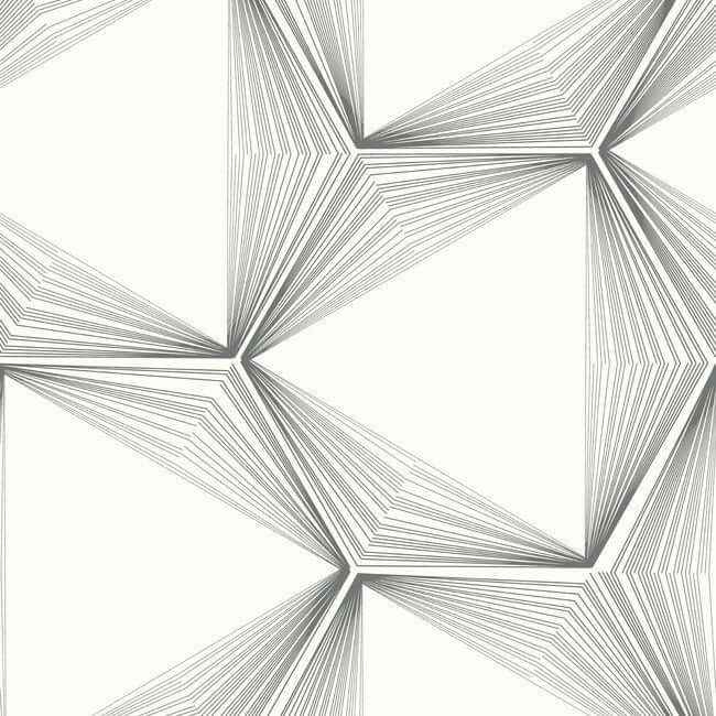 Honeycomb Charcoal Peel & Stick Wallpaper - York Wallcoverings - PSW1417RL