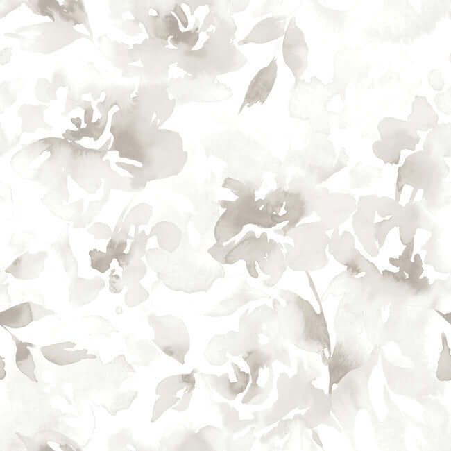 renewed-floral-neutral-wallpaper-york-wallcoverings-psw1495rl - York Wallcoverings Wallpaper