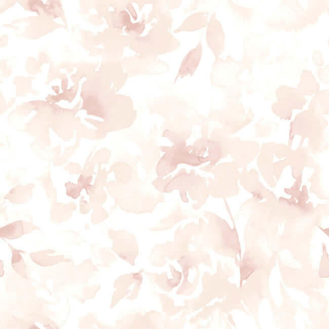 renewed-floral-pink-wallpaper-york-wallcoverings-psw1493rl - York Wallcoverings Wallpaper