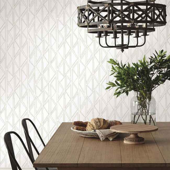 Sideways Sketch Beige Wallpaper - York Wallcoverings - PSW1498RL