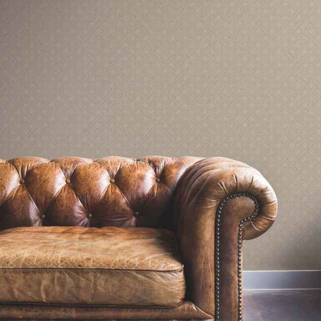 Wickwork Fog Transit Wallpaper - York Wallcoverings - RRD7648 - York Wallcoverings Wallpaper