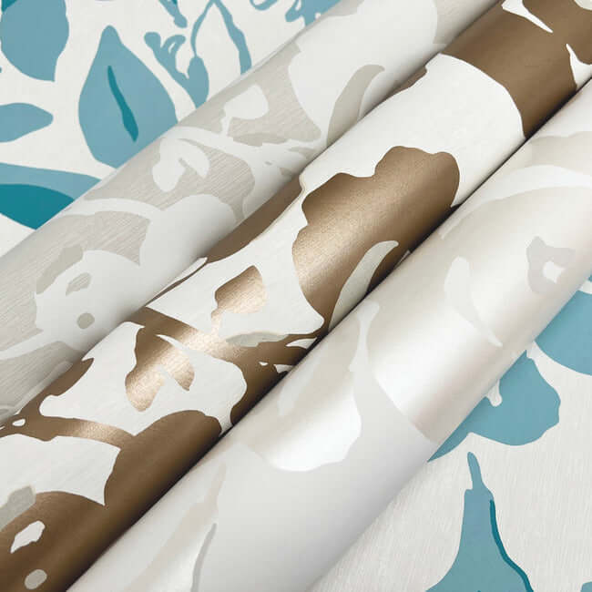 brushstroke-floral-pearl-wallpaper-york-wallcoverings-bl1734 - York Wallcoverings Wallpaper