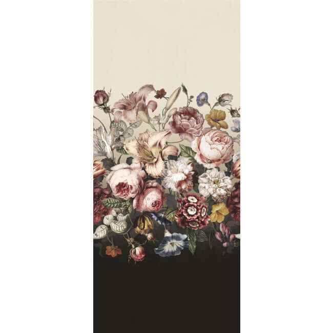 Rachel Rose Taupe Wall Mural - York Wallcoverings - BL1821M