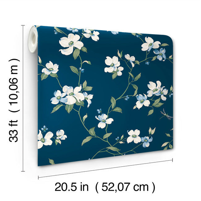 dogwood-wallpaper-navy-york-wallcoverings-bl1761