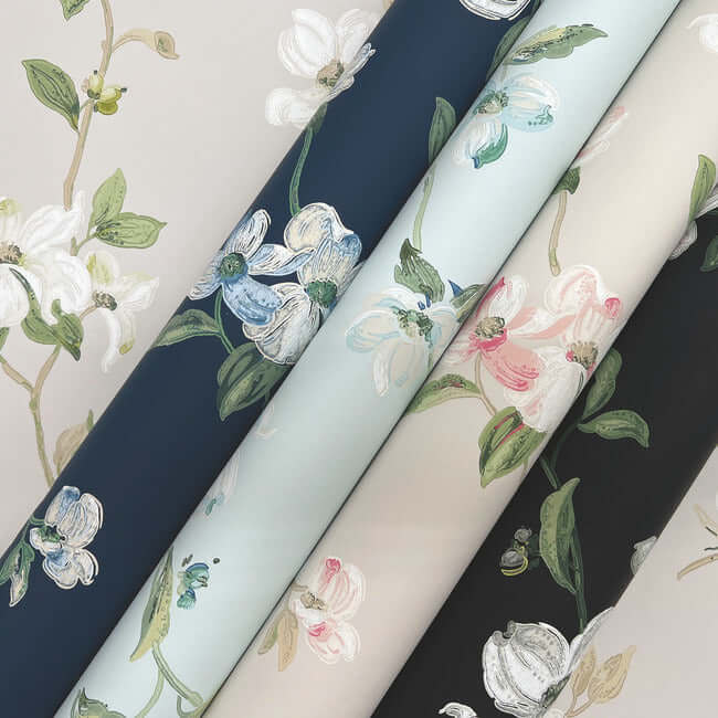 dogwood-taupe-wallpaper-york-wallcoverings-bl1763 - York Wallcoverings Wallpaper