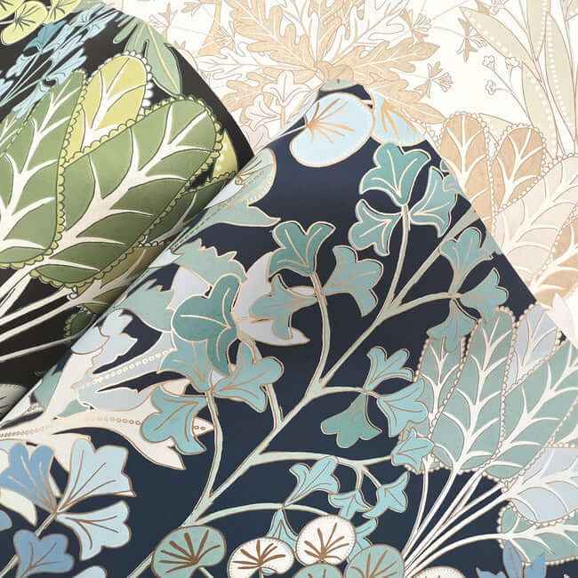 Forest Floor Neutral Wallpaper - York Wallcoverings - BL1815
