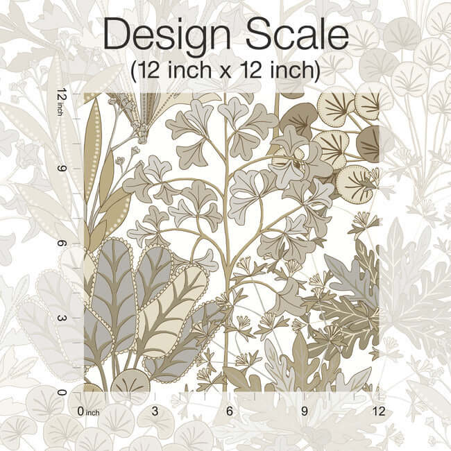 forest-floor-neutral-wallpaper-york-wallcoverings-bl1815 - York Wallcoverings Wallpaper