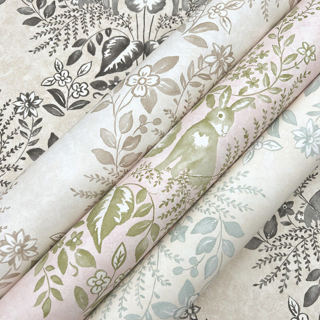 cottontail-toile-wicker-peel-stick-wallpaper-york-wallcoverings-psw1434rl - York Wallcoverings Wallpaper