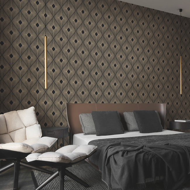 harlowe-wallpaper-black-gold-york-wallcoverings-nw3593