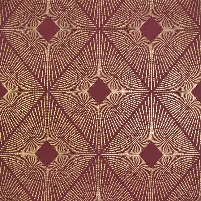 Harlowe Red & Gold Wallpaper - York Wallcoverings - NW3588 - York Wallcoverings Wallpaper