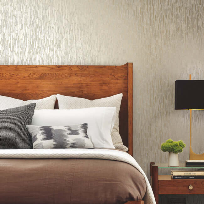 metallic-cascade-neutrals-gold-wallpaper-york-wallcoverings-md7152 - York Wallcoverings Wallpaper
