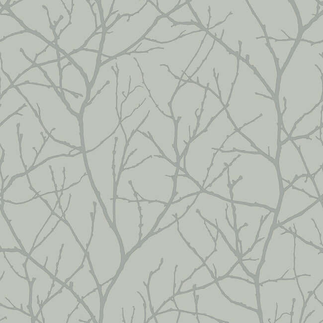 trees-silhouette-eucalyptus-silver-wallpaper-york-wallcoverings-md7124 - York Wallcoverings Wallpaper