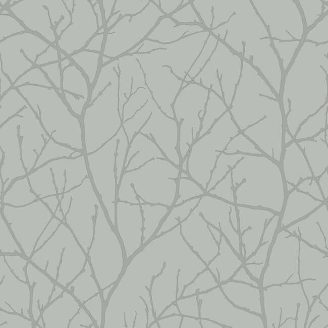 trees-silhouette-smokey-blue-silver-wallpaper-york-wallcoverings-md7123 - York Wallcoverings Wallpaper