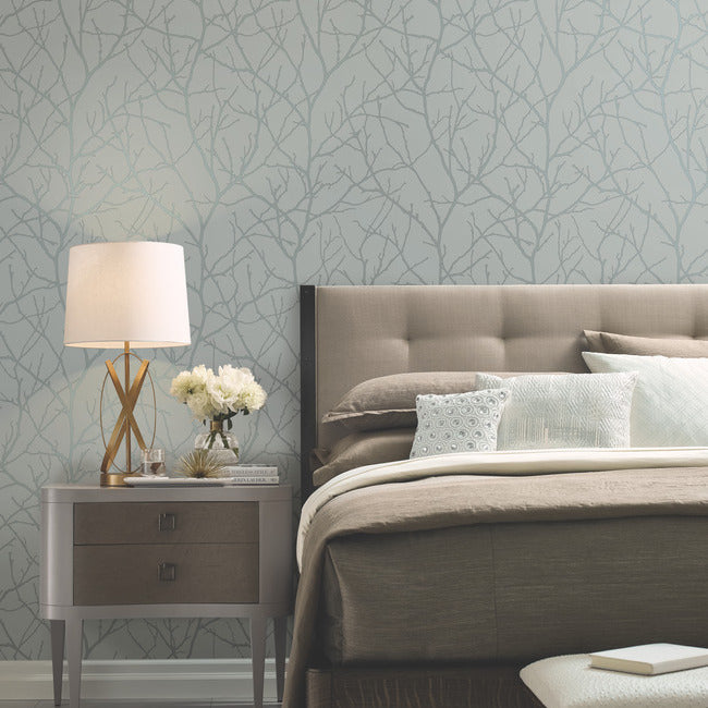 trees-silhouette-wallpaper-smokey-blue-silver-york-wallcoverings-md7123