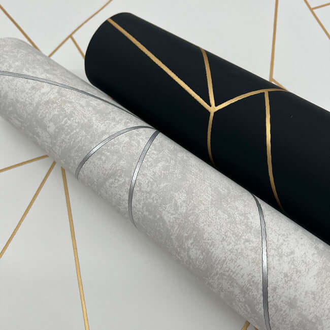 nazca-neutral-silver-wallpaper-york-wallcoverings-md7183 - York Wallcoverings Wallpaper