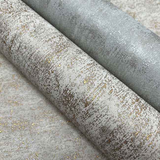 Shimmering Patina Neutral & Gold Wallpaper - York Wallcoverings - MD7211 - York Wallcoverings Wallpaper
