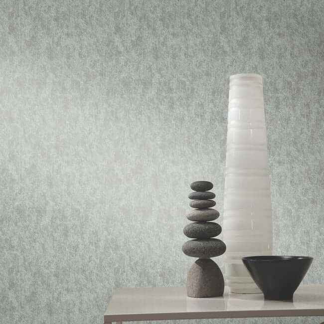 Shimmering Patina Spa & Silver Wallpaper - York Wallcoverings - MD7212 - York Wallcoverings Wallpaper