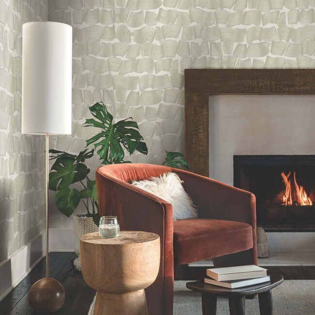 brushed-ink-wallpaper-taupe-york-wallcoverings-oi0654 - York Wallcoverings Wallpaper