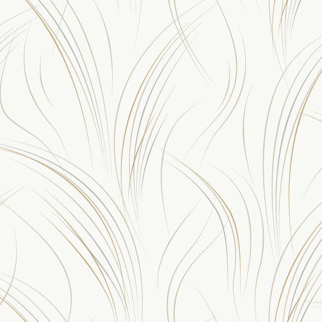 graceful-wisp-white-wallpaper-york-wallcoverings-ev3939 - York Wallcoverings Wallpaper