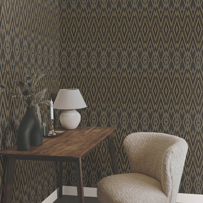 diamond-marquise-wallpaper-black-york-wallcoverings-ev3912